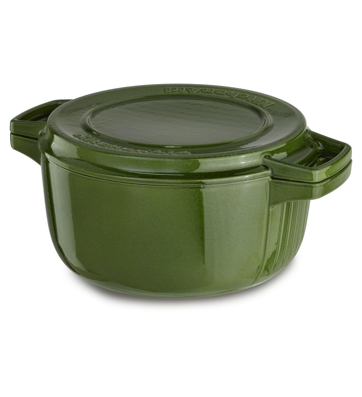 KitchenAid KCPI40CRIG Professional Cast Iron 4Qt Casserole Cookware